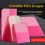 Motorcycle and Auto Body Filler Spreader Scraper Squeegee for-S 5