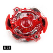 (Red)Beyblade Battle Gyroscope Top Kit mit Rotationsdesign für Wettkampfspiele