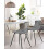 Beliani Set of 2 Dining Chairs CANTON Light Grey 5