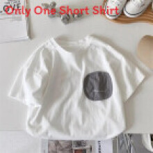 (White,100cm)Boys T Shirt Cotton Short Sleeve Summer Casual Kids Tee For Baby And Kids Little