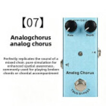 (Analog Chorus)Gitarreneffektgerät mit Metallkonstruktion für Overload Hall und Verwendung Hall