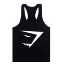 (Black,M)Camiseta sin mangas de culturismo de Estados Unidos Gimnasio Cuerda Entrenamiento Espalda Chaleco Camisa individual Fitness