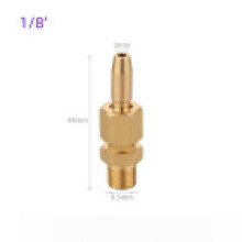(DN6)Full Copper Landscape Fountain Nozzle Adjustable Hexagon Water Sprayer For Use Outdoor