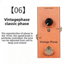 (Vintage Phase)Guitar Effects Unit With Metal Construction For Overload Reverb And Reverb Use