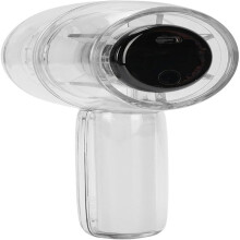 Handheld Turbo Fan, 5 Speed Stepless Adjustable, Digital Display Portable Fan (White)