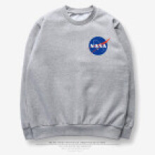 (pink,2XL)Sudadera con capucha unisex Hip Hop 2018 con estampado de la NASA Suéter De La Nasa