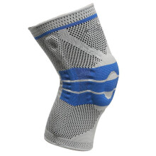 (Grey,M)Joelheiras Modish 1 peça com molas silicone esportivo protetor de joelho modish