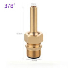 (DN20)Full Copper Landscape Fountain Nozzle Adjustable Hexagon Water Sprayer For Use Outdoor