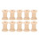80Pcs Wooden Empty Thread Spools Natural Color 29mm X23mm 2