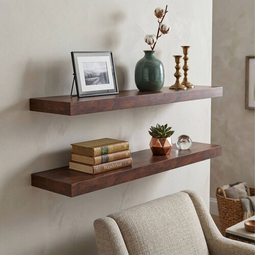 Set van 3 wandplanken - Hangende display voor decoratie 2