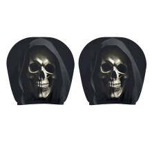 Machine Washable Automotive Headrest Covers With Eye-Type A