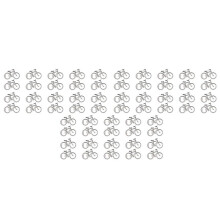 60Pcs/Lot Metal Beer Bottle Opener Cute Bike Bicycle Keychain Key Rings for Bottle Openers Gift for Cycling