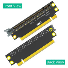 2X PCI-E 16 X 3.0 90 Degree Reverse Hane To Female Riser Card för 2U Server (Installationsriktning Mot CPU)