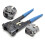 2X para RJ45 8P8C 8P LAN Ethernet Cable de Red Cable Crimper Crimper Tool 3