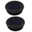 2 Pack  Solar Light Replacement Top for Outdoor Hanging Lanterns, More Powerful More  Efficient 1