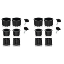 16 Pcs Umbrella Base Stand Hole Ring Plug Cover and Cap Patio Umbrella Stand Replacement Parts Stand Base Stabilizer