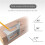 2X Multifuncional Square Gauge 45+90 Graus Angle Ruler T-Shaped Measuring Ruler Ruler Tool 7