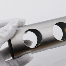 3X High Quality Wine Bottles Holders Stainless Steel Wine Rack Bar Wall Mounted Household Storage Kitchen Holder 8 Holes