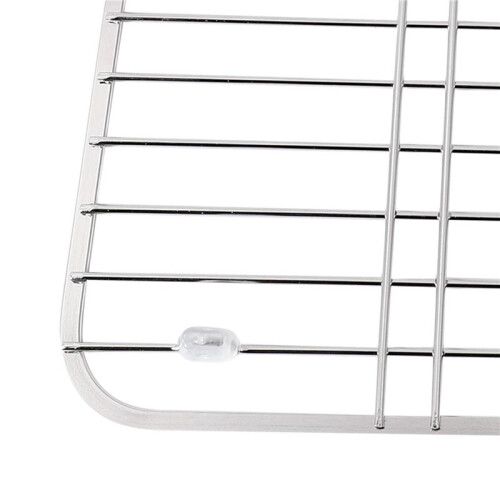 3X Stainless Steel Sink Drainer Rack Multifunctional Fruit Vegetable Dish Drying Rack Kitchen Sink Protector Grid