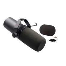For SM7B Style Dynamic Microphone XLR Broadcast Mic for Podcast Streaming Voice over Studio Recording Home Studio