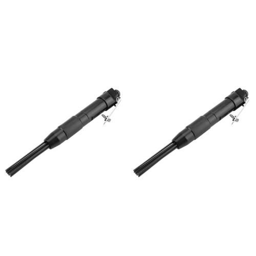 2X Needle Scaler Air Pneumatic Rust Corrosion Slag Remove Deburring Cleaning Tool 1