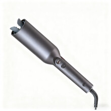 Upgraded Anti-Scald Tangle-Free Curling Wand, 600M Ionic Hair Curler Dual Voltage