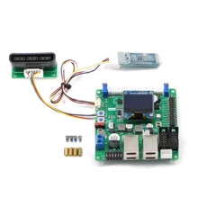 C50C Brushed Motor Version,Robot Control Board,Drive Control Integration,ROS Unmanned Trolley Chass