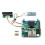 C50C Brushed Motor Version,Robot Control Board,Drive Control Integration,ROS Unmanned Trolley Chass 1