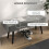 Velvet Upholstered Bench, Bed Bench, 100x36x45cm, Grey 6