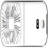 5 Speed Quiet Handheld Fan, Digital Display USB C Rechargeable Small Cooling Fan 5