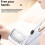 5 Speed Quiet Handheld Fan, Digital Display USB C Rechargeable Small Cooling Fan 2