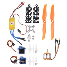 SG90 Servo 2212 KV2200 Borstelloze Motor 30A ESC 6035 Propeller Accessoire Elektrische Motorset voor Rc-Vliegtuigmotor