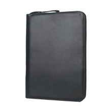 48 Emplacements Porte-Stylo Personnalisé PU Cadeau Stylo Sac Stylo Sac de Rangement Bureau D'Affaires Housse de Protection Noir