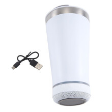 Vaso TéRmico USB de 16 Onzas con , Vaso Reutilizable de Acero Inoxidable de Doble Pared, Taza de Cerveza Aislada de 473 Ml con Abridor