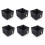 6Pcs Storage Cubes  Fabric  Storage Bins Collapsible Storage Bins with Hanging Ring Foldable  Baskets 1