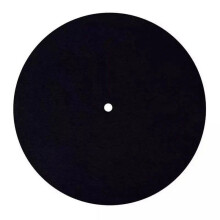 Alfombrilla para Plato Giratorio Fieltro, Alfombrilla Antideslizante Audiophile 3mm Grosor, Alfombrilla para Tocadiscos para LP, Accesorio Repuesto