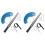2X Ring Size Measuring Tool Set, Ring Mandrel Ring Sizer Gauge, Ring Sizing Stick and Ring Gauge 1