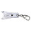 Precise Thread Size Checker Keychain Portable Caliper Gauge Metric/Imperial Hexagonal Nut Screw Thread SizeMeasure Tools 1