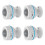 4PCS Z-Wave 700 PIR Motion Detector with Temperature Humidity Light Sensor Home Automation Work with Smartthing Vera A 1