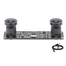 Synchronisierte 3D-Stereo-VR-USB-Kamera 3840X1080P 4MP 60Fps -USB-Dual-Kameramodul mit 130-Grad-Weitwinkelobjektiv