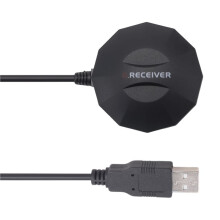 New USB GPS GLONASS Receiver GNSS Receiver Module Antenna, Replace Bu-353S4, BU353S4, 0183NMEA USB Protocol
