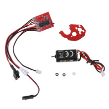 RC ESC 20A Controlador de Velocidad del Motor del Cepillo con Freno para RC Car Boat Tank 1/24 RC Crawler Axial SCX24 AXI90081 AXI00001
