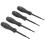 Voltage Tester with Screwdriver Electrical Tester Tool Non Contact Voltage Tester Pen with Range AC 70V-250V,Live/Zero 1