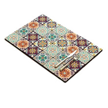 Retro Quick-Drying Water-Draining Mat for Kitchen Bar Countertops