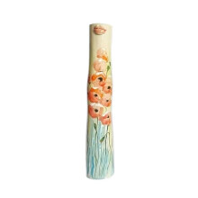 Girls Face Vase Ornament Flower Pot Vase Artificial Plants Holder for Home Decoration A