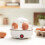 Electric Egg Cooker with Omelet Maker, Auto Shut Off 7 Egg Capacity Easy Peel Egg Boiler (White) 2