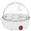 Electric Egg Cooker with Omelet Maker, Auto Shut Off 7 Egg Capacity Easy Peel Egg Boiler (White) 4