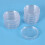 30 Pcs Small Round Transparent Plastic Coin Capsules Box 33mm 6