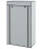 Grey Fabric Wardrobe with Clothes Rail and 2 Drawers 2