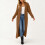 Women's Thin Type Stylish Cable Knit Cardigan with-Dark Grey S 4
